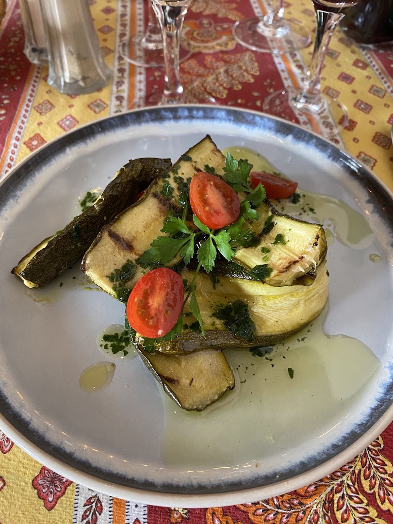 Courgettes et tomates rôties